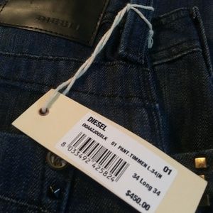 Diesel Size 34x34 New With Tags